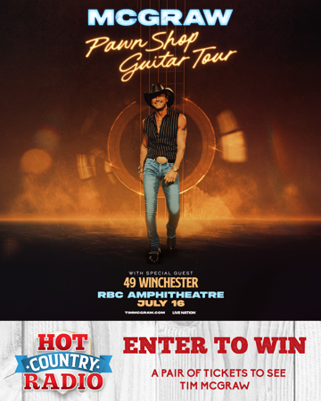 Entrer to Win Tickets to Tim McGraw